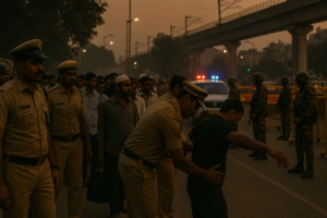 Police on high alert in Delhi after blast