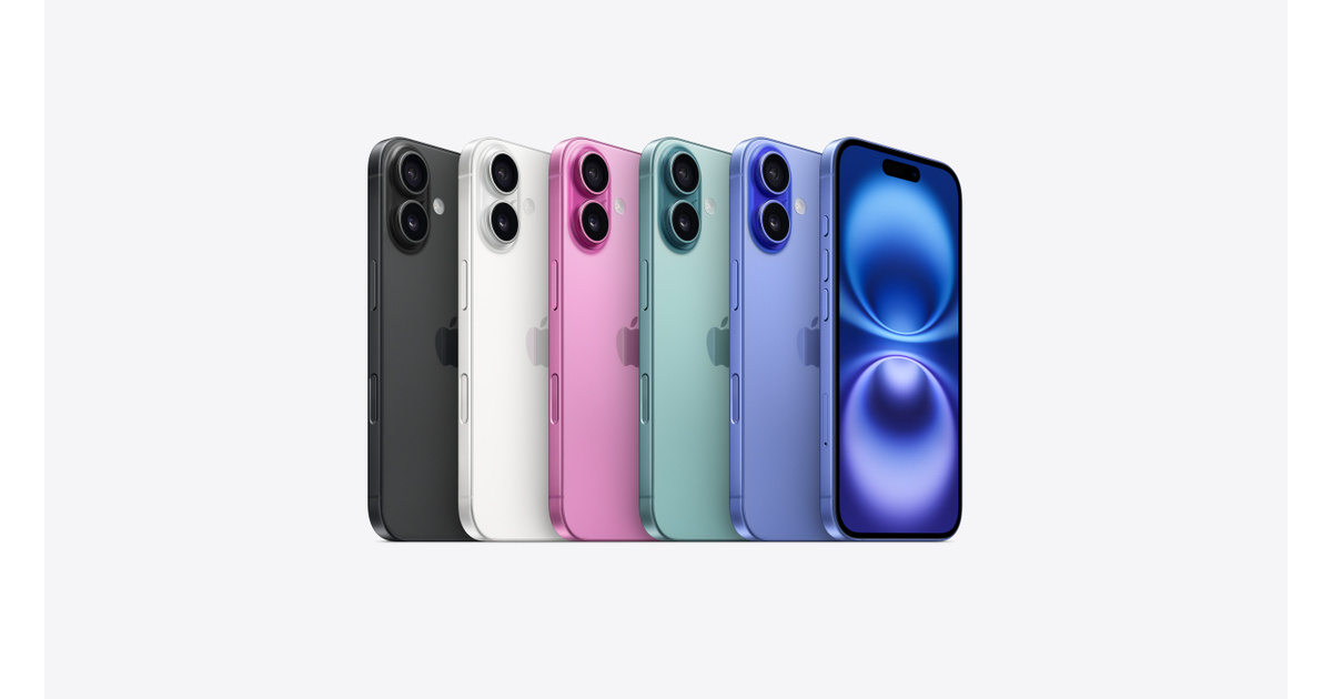 Apple iPhone 16 official product image — best mobile deals in India